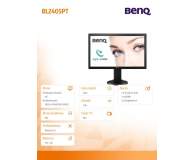 BenQ BL2405PT czarny - 328187 - zdjęcie 8